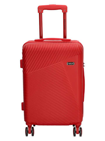 Beagles Hardcase-Trolley in Rot - (B)36 x (H)54 x (T)20 cm