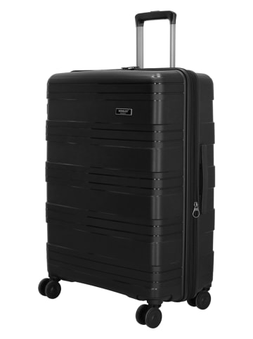 Beagles 3tlg. Hardcase-Trolleyset in Schwarz