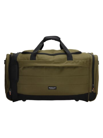 Beagles Reisetasche in Khaki - (B)65 x (H)34 x (T)28 cm