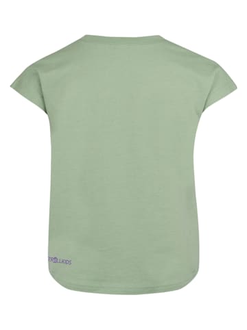 Trollkids Functioneel shirt "Bergen T" paars/groen