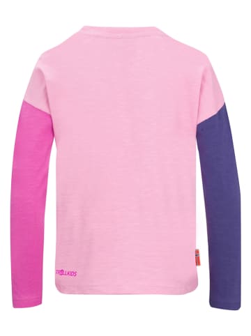 Trollkids Longsleeve "Verdal" in Risa/ Lila