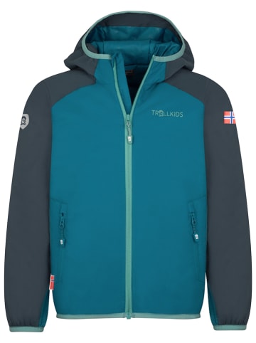 Trollkids Funktionsjacke "Halsafjord" in Blau