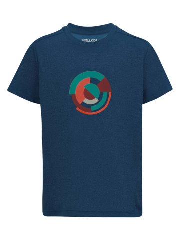 Trollkids Functioneel shirt "Sognefjord T" donkerblauw