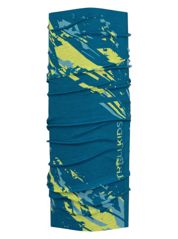 Trollkids Loopsjaal "Northern Lights" blauw