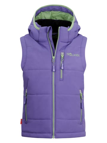 Trollkids Doorgestikte bodywarmer "Narvik" paars