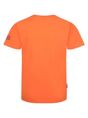 Trollkids Functioneel shirt "Windrose T" oranje