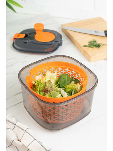 Violeta Home Sitko w kolorze szaro-pomarańczowym do sałaty - 4,2 l