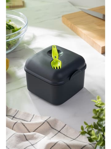 Violeta Home Lunchbox w kolorze czarnym - 14 x 11,1 x 14,8 cm