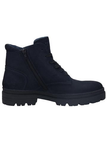 Bugatti Leren boots donkerblauw