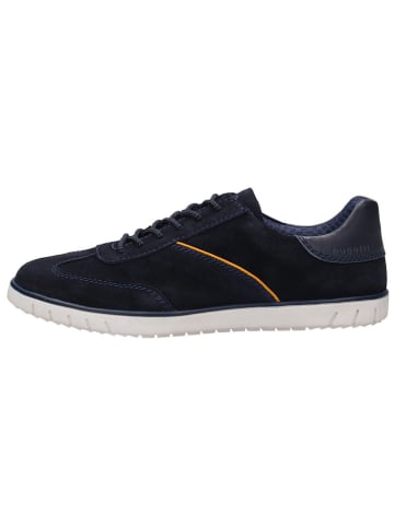 Bugatti Leren sneakers donkerblauw