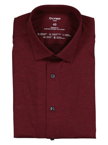 OLYMP Koszula - Modern fit - w kolorze czerwonym
