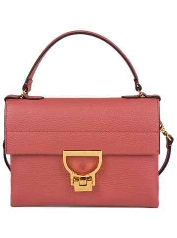 COCCINELLE Leder-Henkeltasche in Pink - (B)22 x (H)15 x (T)2 cm