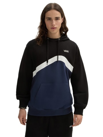 Vans Hoodie "Sidestripe" in Schwarz/ Dunkelblau