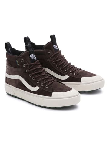 Vans Skórzane sneakersy "SK8-Hi MTE-2" w kolorze brązowym