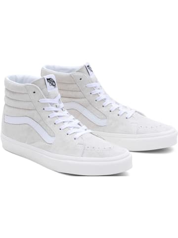 Vans Skórzane sneakersy "SK8" w kolorze beżowo-białym