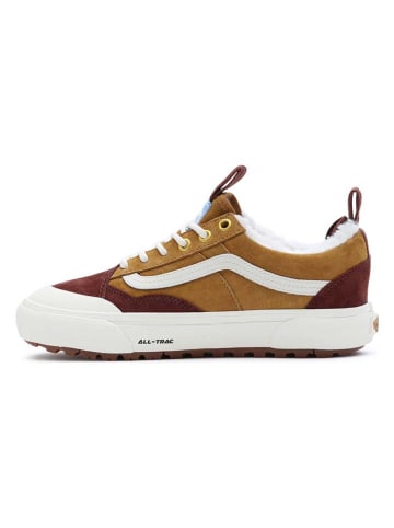 Vans Skórzane sneakersy "Old Skool MTE-2" w kolorze jasnobrązowo-brązowym