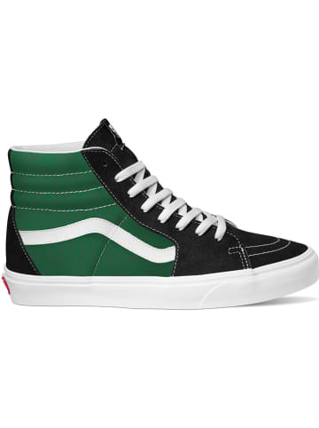 Vans Leren sneakers "SK8-HI" groen/zwart