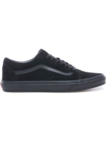 Vans Leder-Sneakers "Old Skool" in Schwarz