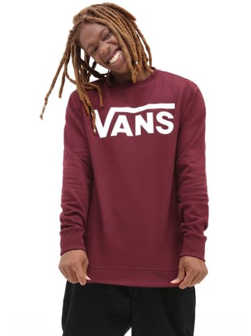 Vans Sweatshirt "Classic" in Bordeaux