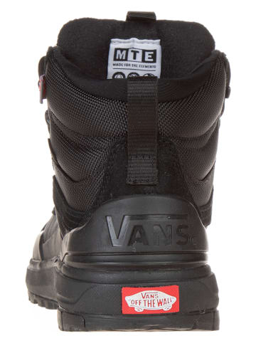 Vans Leder-Sneakers in Schwarz