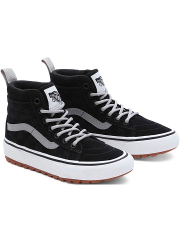 Vans Leder-Sneakers "UY SK8-Hi" in Schwarz/ Grau