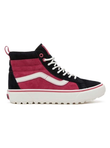 Vans Leder-Sneakers "SK8-Hi MTE-1" in Schwarz/ Pink