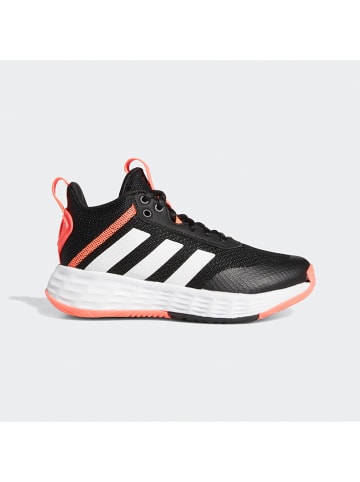 adidas Buty sportowe "Own The Game 2" w kolorze czarno-pomarańczowo-białym