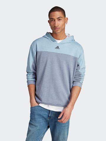 adidas Hoodie in Hellblau