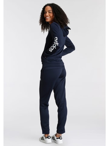 adidas 2-częściowy strój sportowy w kolorze granatowym