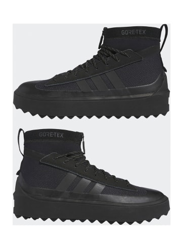 adidas Leder-Sneakers "ZNSORED GTX" in Schwarz