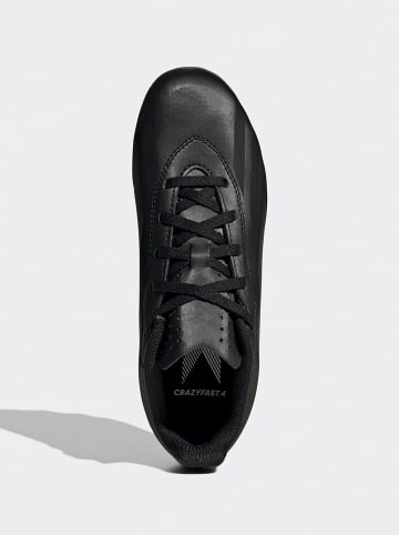 adidas Buty "X CRAZYFAST.4 FXG" w kolorze czarnym do piłki nożnej