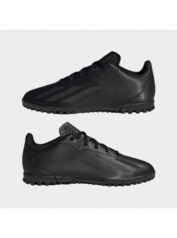 adidas Buty "X CRAZYFAST.4 TF" w kolorze czarnym do piłki nożnej