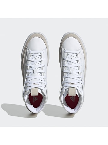 adidas Skórzane sneakersy "ZNSORED" w kolorze białym