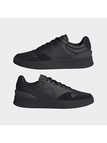 adidas Leder-Sneakers "Kantana" in Schwarz