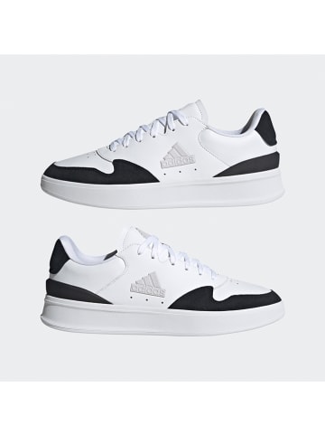 adidas Leder-Sneakers "Kantana" in Weiß