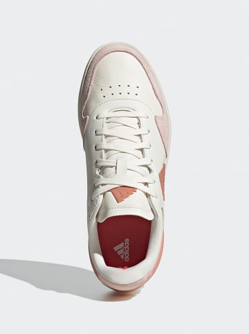 adidas Leder-Sneakers "Kantana" in Creme/ Rosa