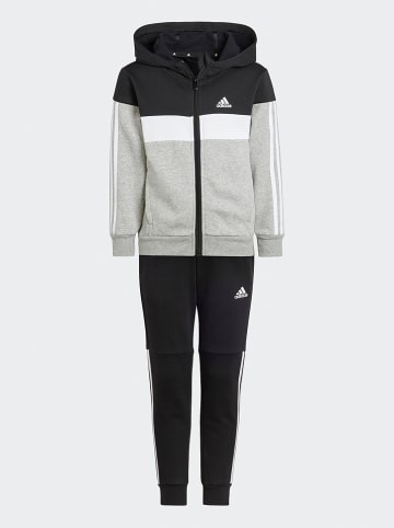 adidas Trainingspak zwart/grijs