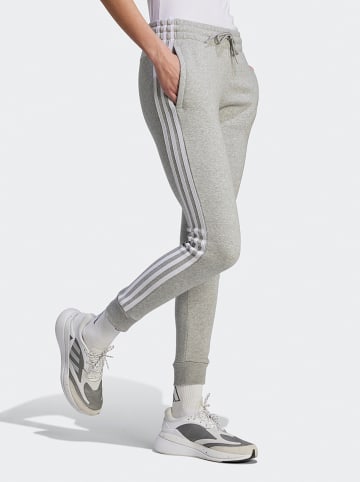 adidas Spodnie dresowe w kolorze szarym