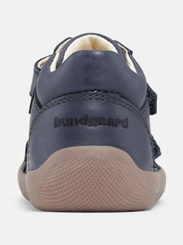 Bundgaard Leder-Sneakers "The Walk Strap" in Dunkelblau