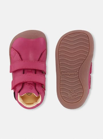 Bundgaard Leder-Sneakers "The Walk Strap" in Pink