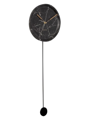 Present Time Wandklok zwart - Ø 25 cm