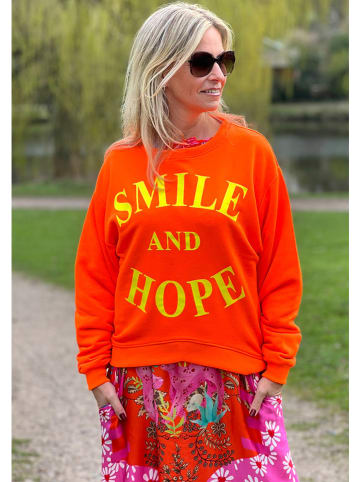 miss goodlife Sweatshirt in Orange