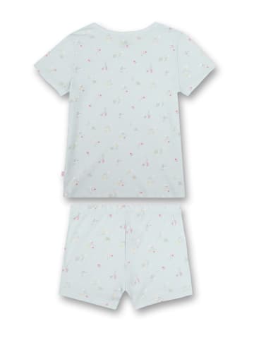 Sanetta Kidswear Pyjama in Hellblau/ Pink
