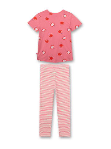 Sanetta Kidswear Piżama w kolorze różowo-jasnoróżowym