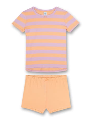 Sanetta Pyjama oranje/paars