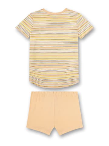 Sanetta Pyjama in Gelb/ Apricot