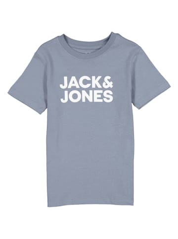 JACK & JONES Junior Koszulka "Corp" w kolorze błękitnym
