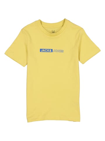 JACK & JONES Junior Koszulka "Neo" w kolorze żółtym