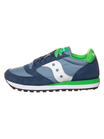 Saucony Sneakers "Jazz" blauw/groen