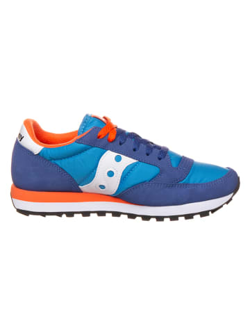 Saucony Sneakers "Jazz" in Blau/ Orange